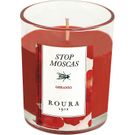 Vaso Satinado Geranium Stop Moscas 83x70