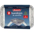 Band.Aluminio Canelones 2 Lt Pack de  2 Uds