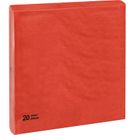 Servilletas 33X33 Rojo 3 Capas