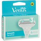 Recambio Venus Smooth Sensitive 3 Hojas