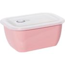 Hermético Cerámico Rectangular, Rosa